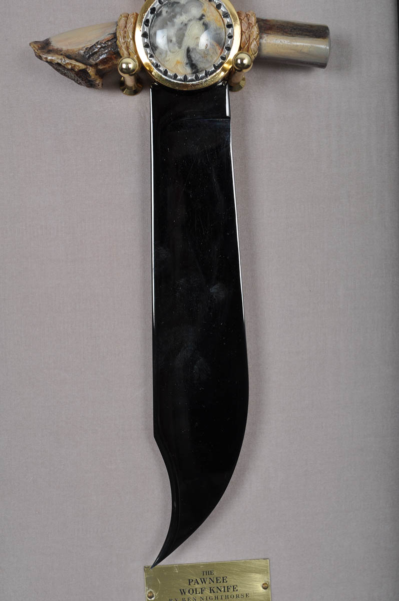Franklin Mint "The Pawnee Wolf Knife" by Ben Nighthorse