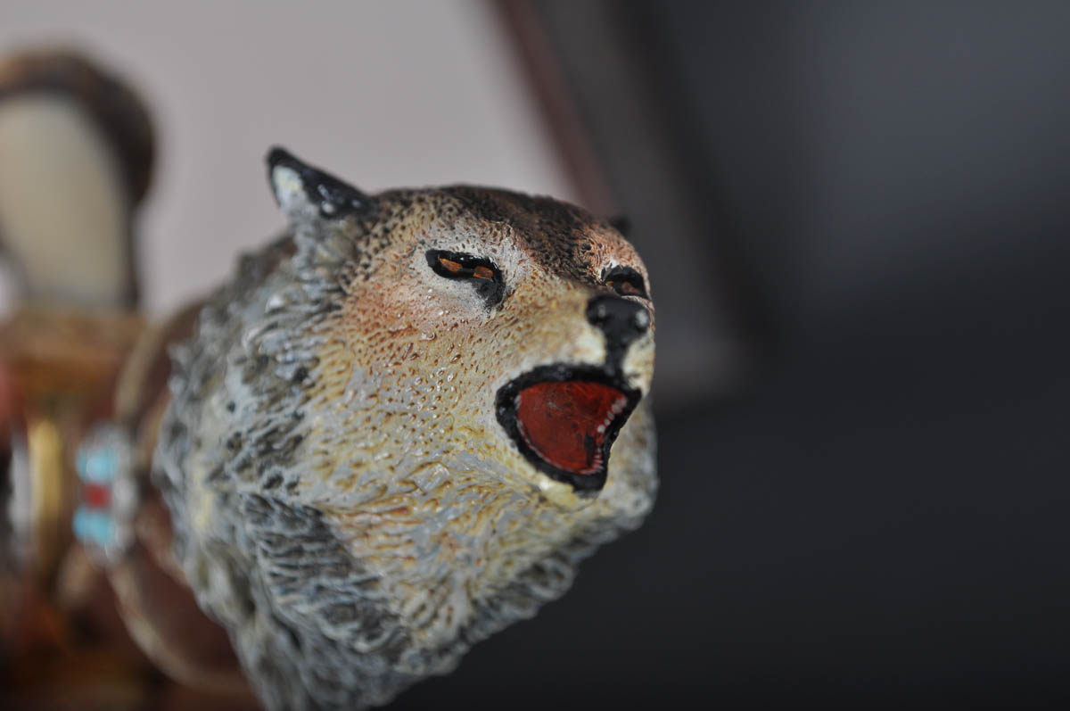 Franklin Mint "The Pawnee Wolf Knife" by Ben Nighthorse