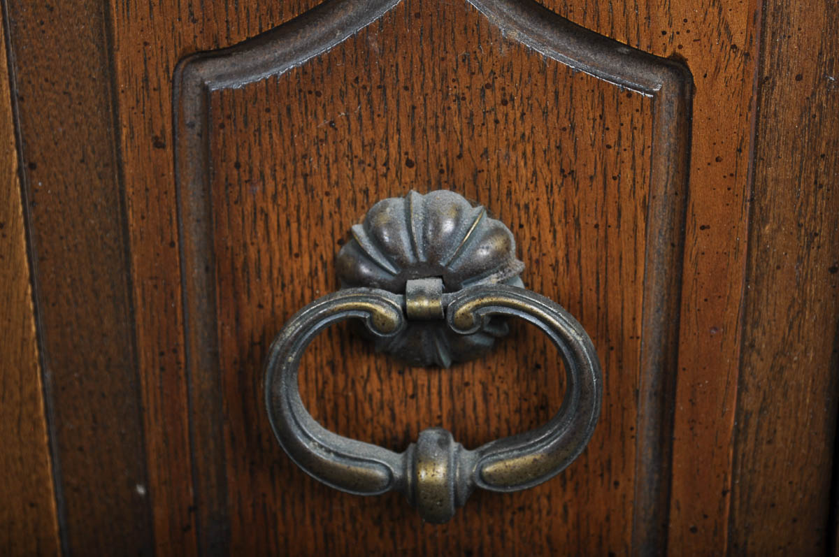 Vintage Small Media Cabinet