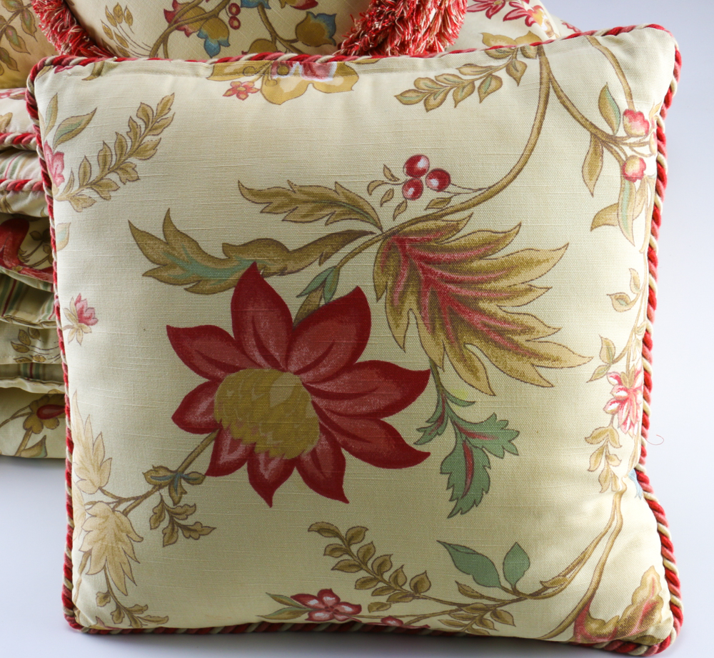 Jane Seymour "Coral Canyon" Comforter and Three Decorative Cushions