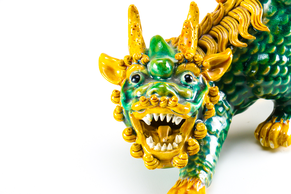 Chinese Guardian Lion Figurines
