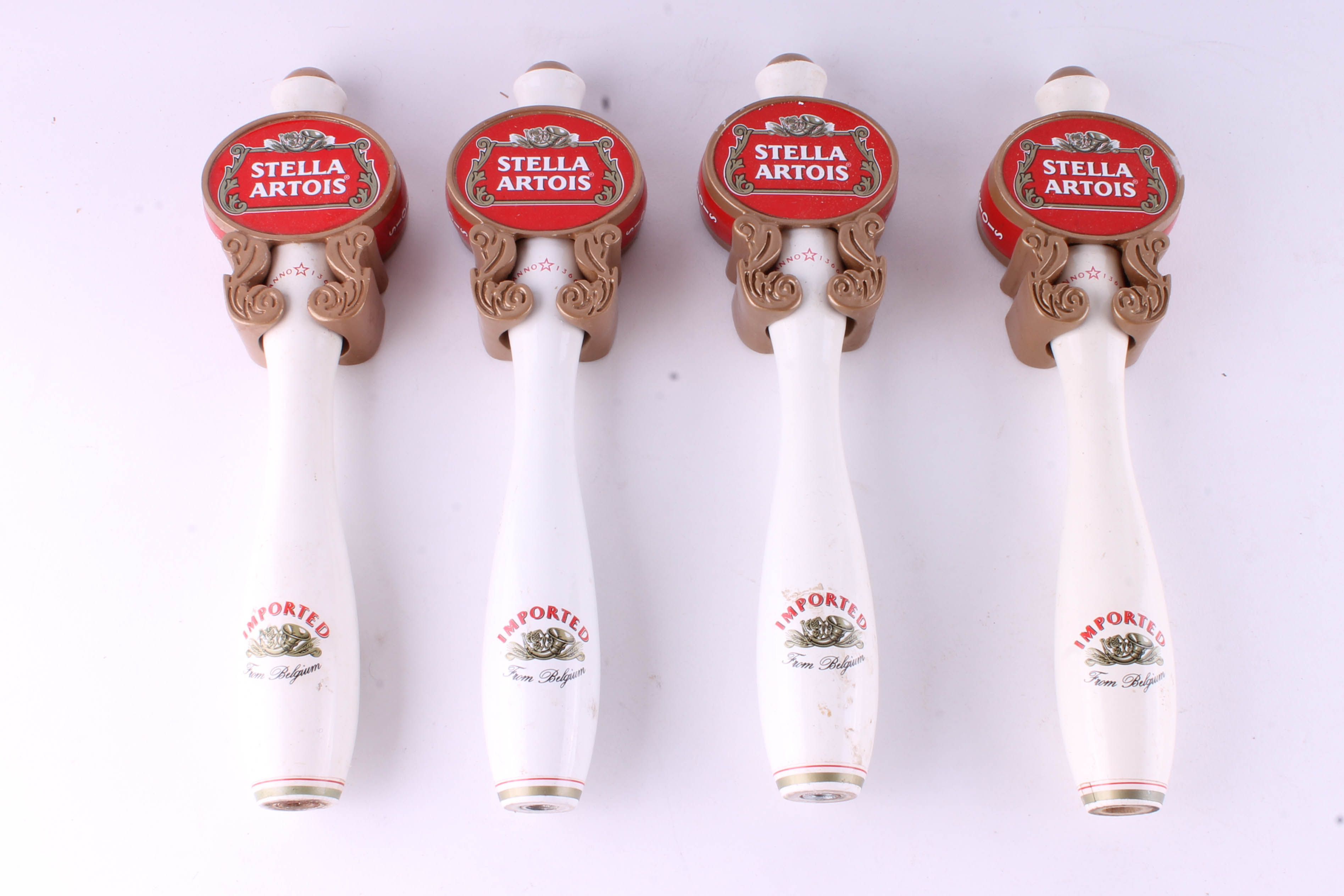 Collection of Branded Beer Tap Handles