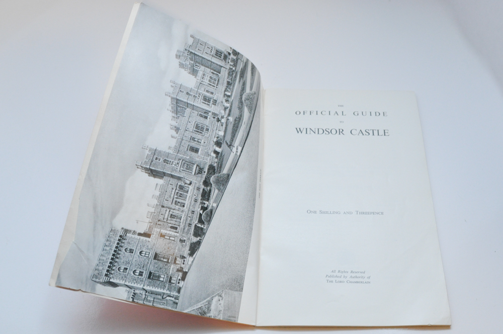 Vintage Silver Plate Spoon, Wendell Willkie Magazine and Vintage Guide to the Windsor Castle