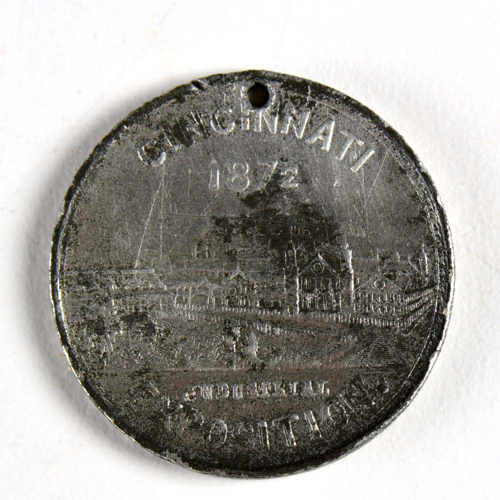 1872 Cincinnati Industrial Exposition Token