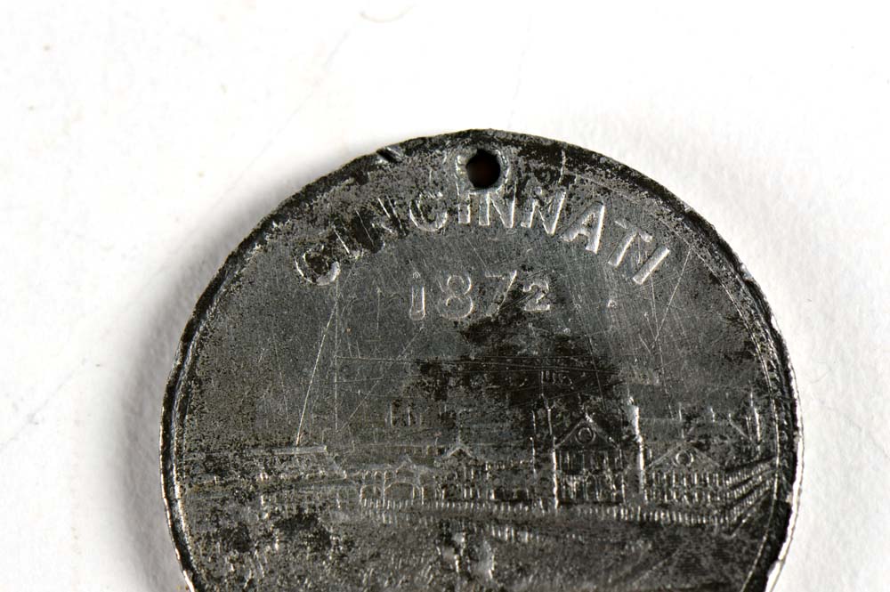 1872 Cincinnati Industrial Exposition Token