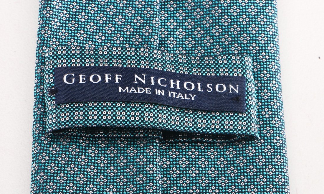 Group of Geoff Nicholson Ties