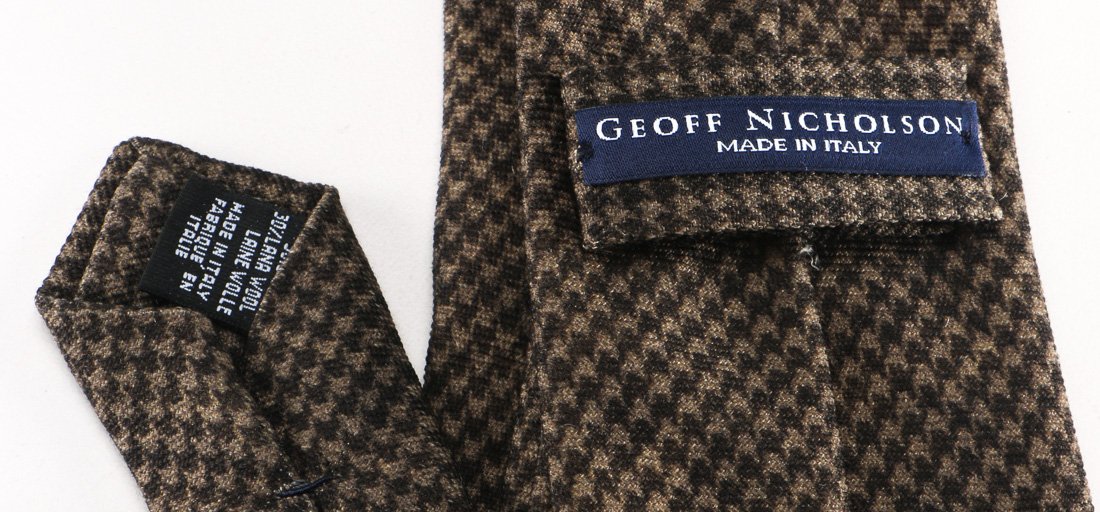Group of Geoff Nicholson Ties