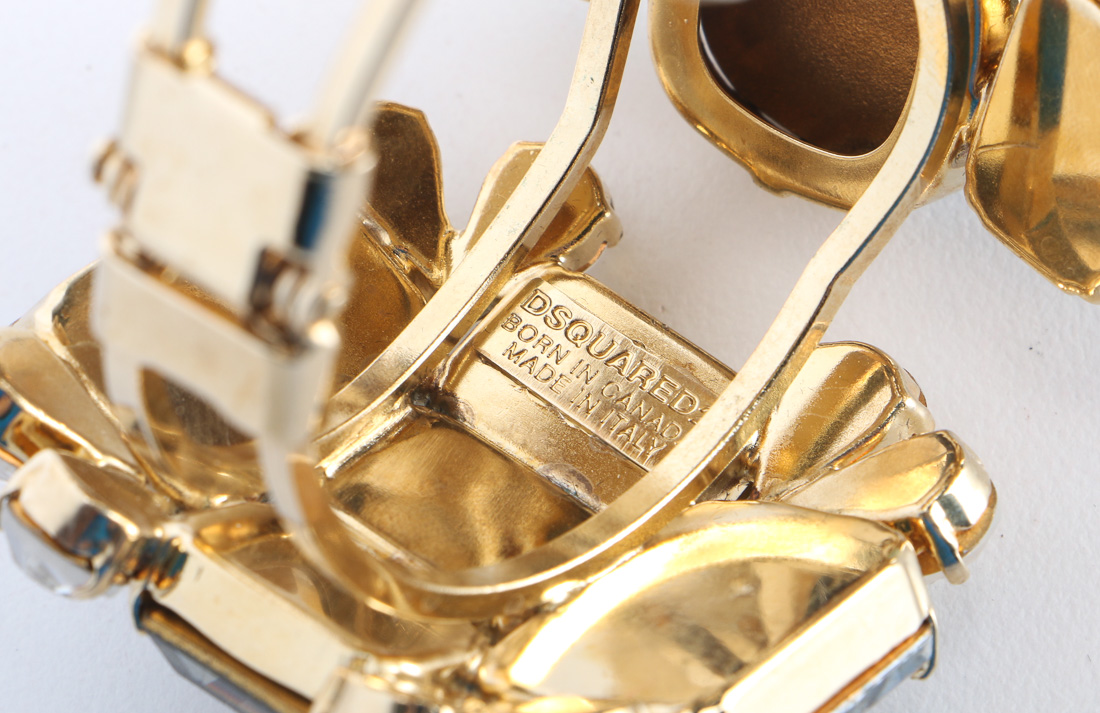 Dsquared2 Cuff Crystal Bracelet