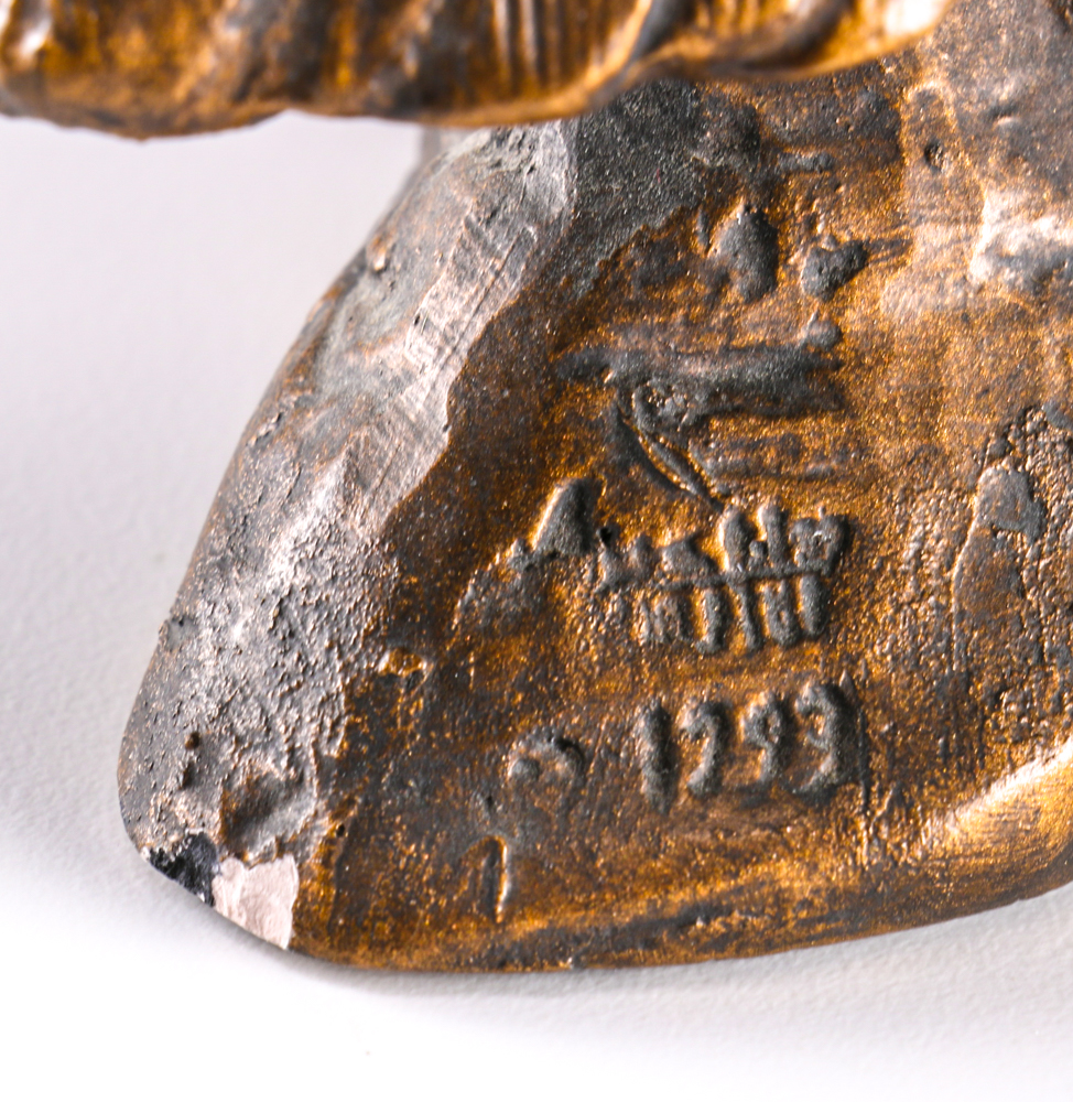 Ceramic Bald Eagle Figurine