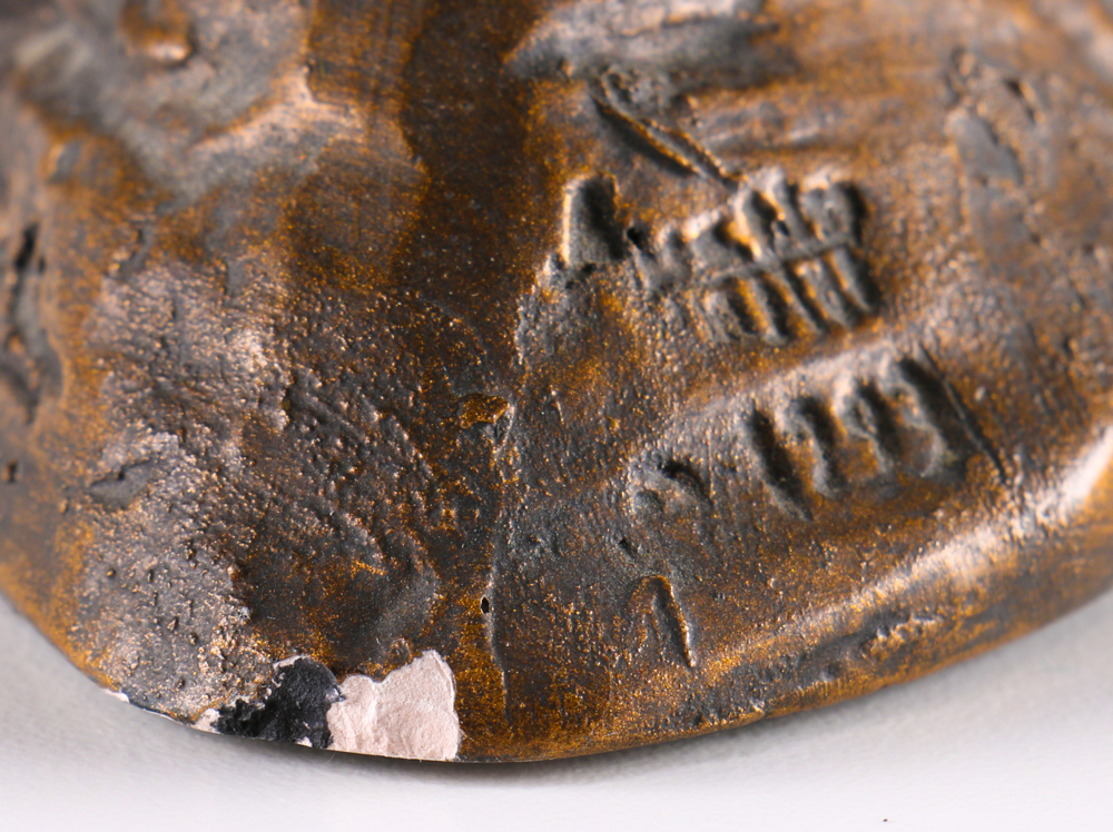 Ceramic Bald Eagle Figurine