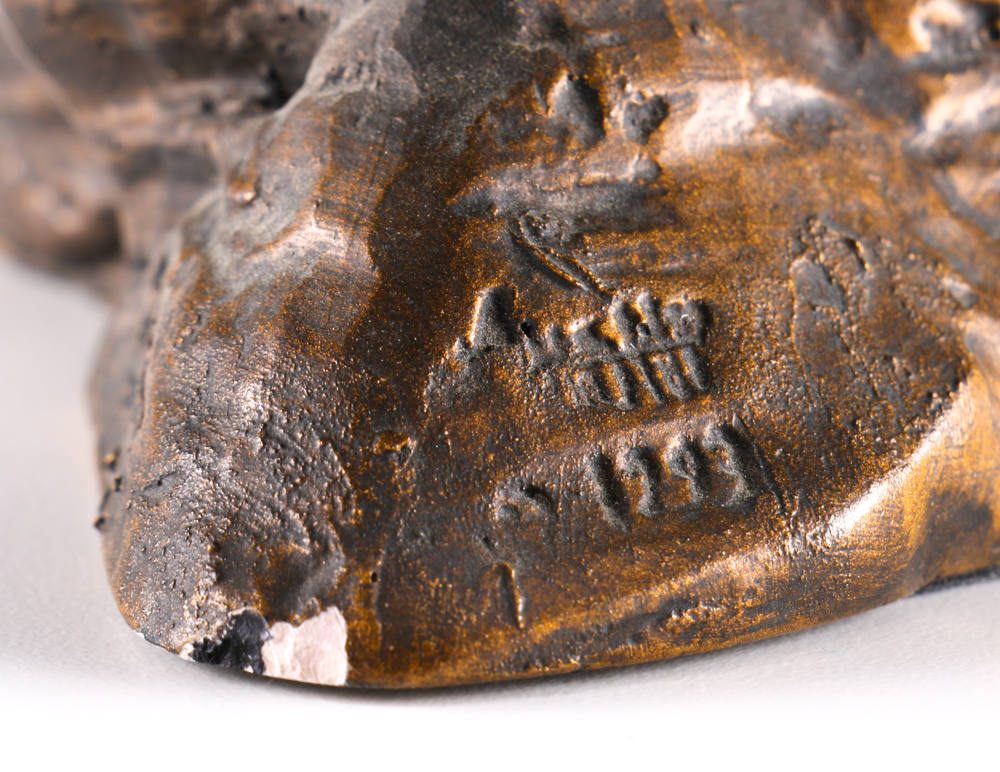 Ceramic Bald Eagle Figurine