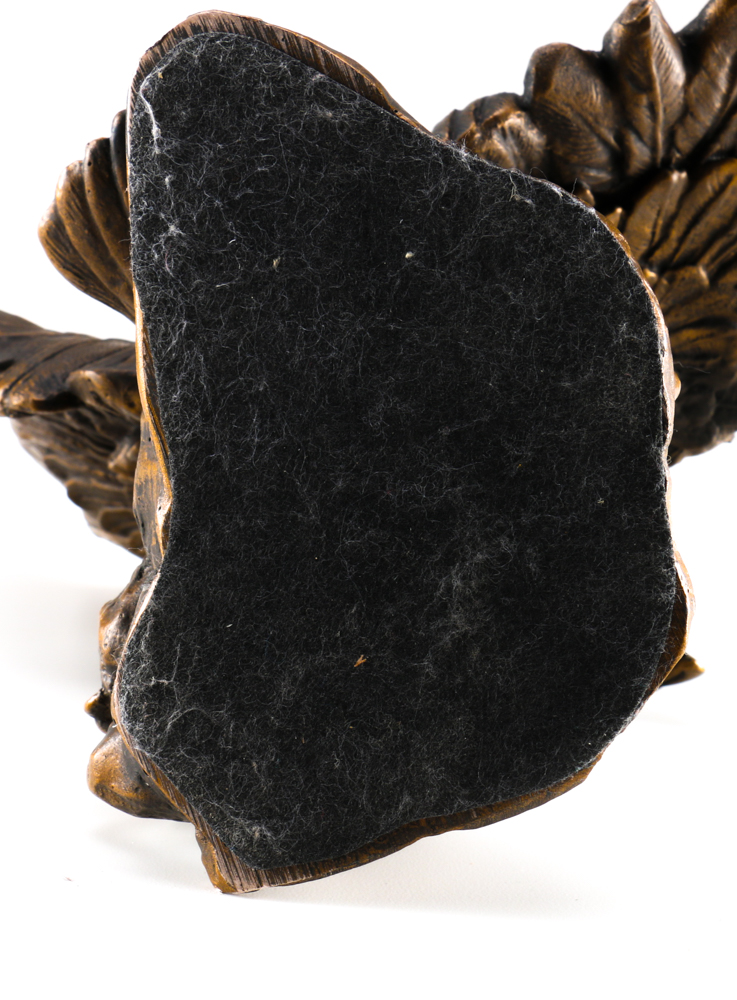 Ceramic Bald Eagle Figurine