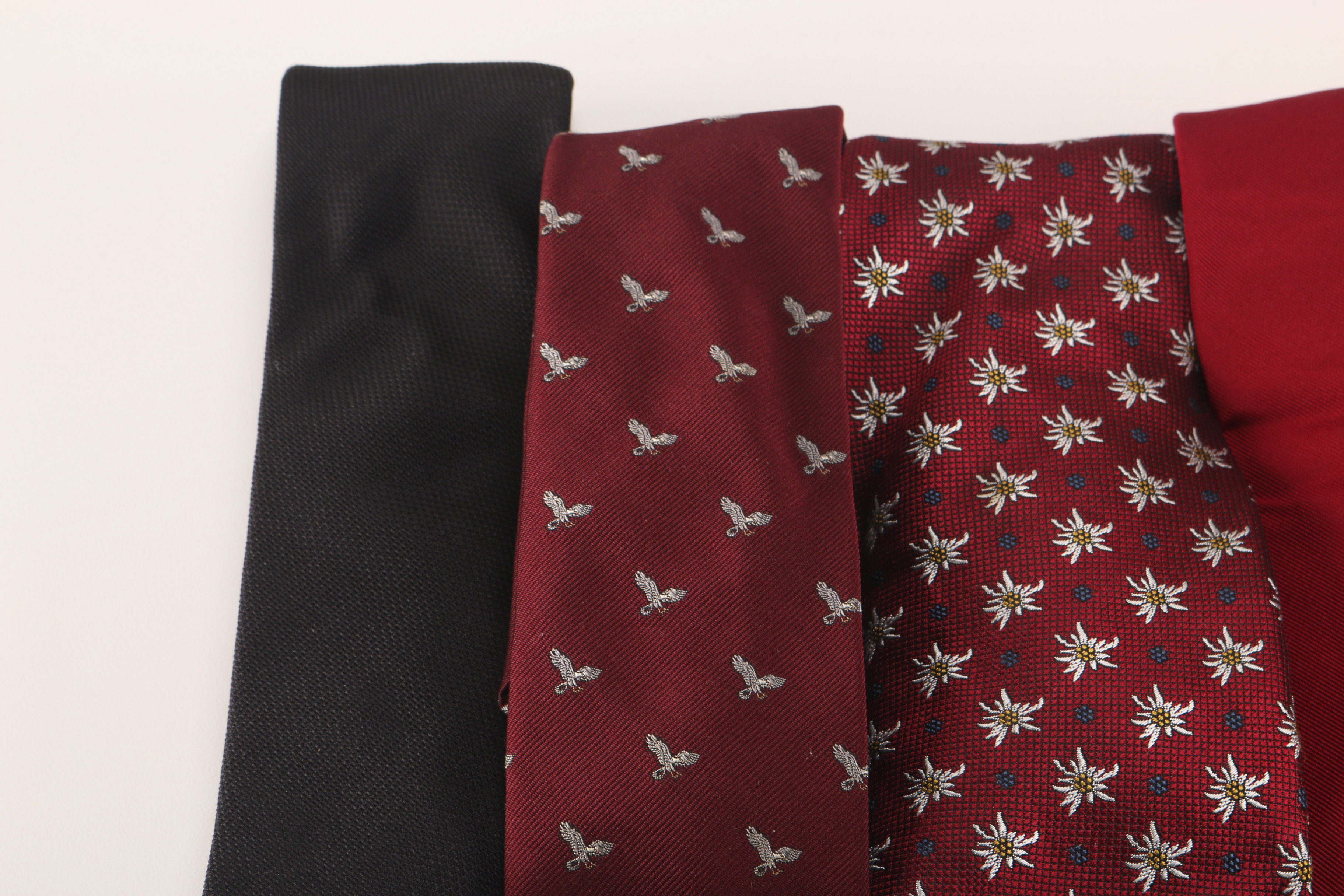 Assortment of Neckties Including Oscar De La Renta