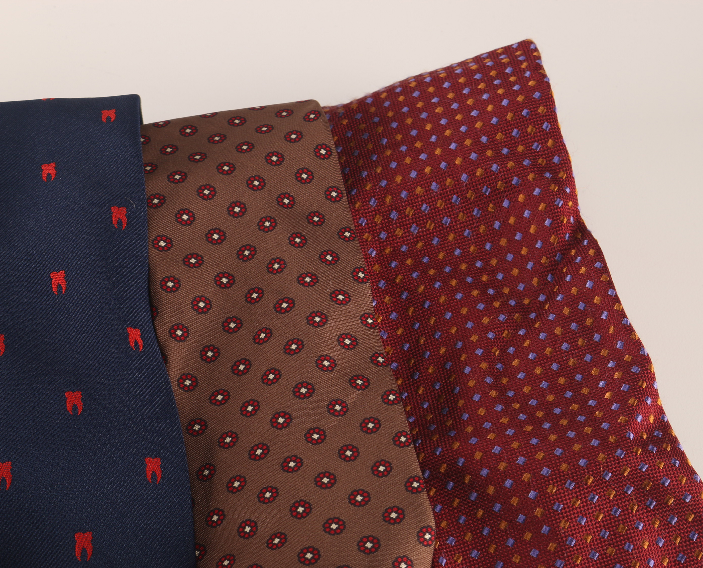 Assortment of Neckties Including Oscar De La Renta