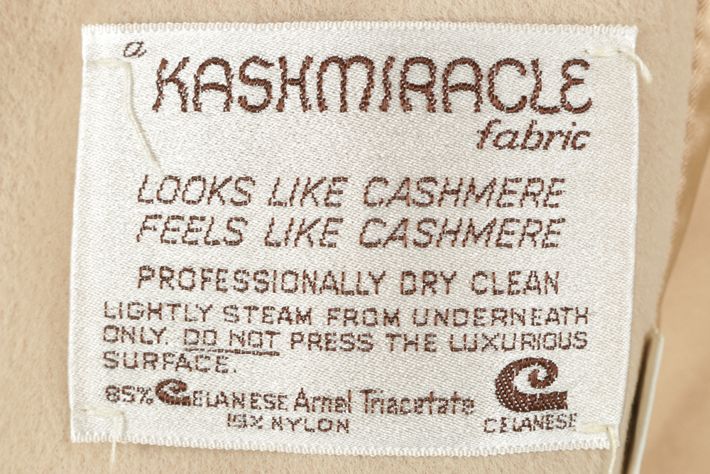 Vintage Duster Coat with Fur Collar