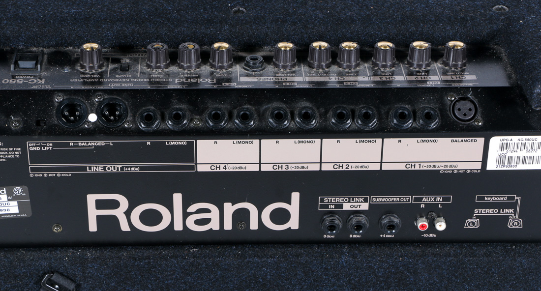 Pair of Roland KC-550 Keyboard Amplifiers
