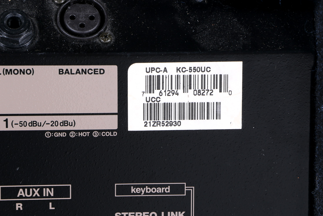 Pair of Roland KC-550 Keyboard Amplifiers