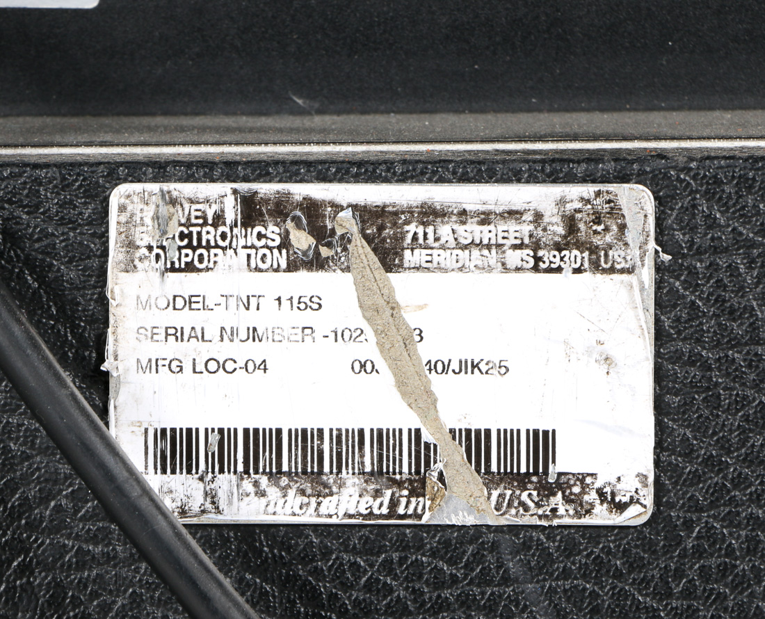 Peavey TNT 115 Bass Amplifier