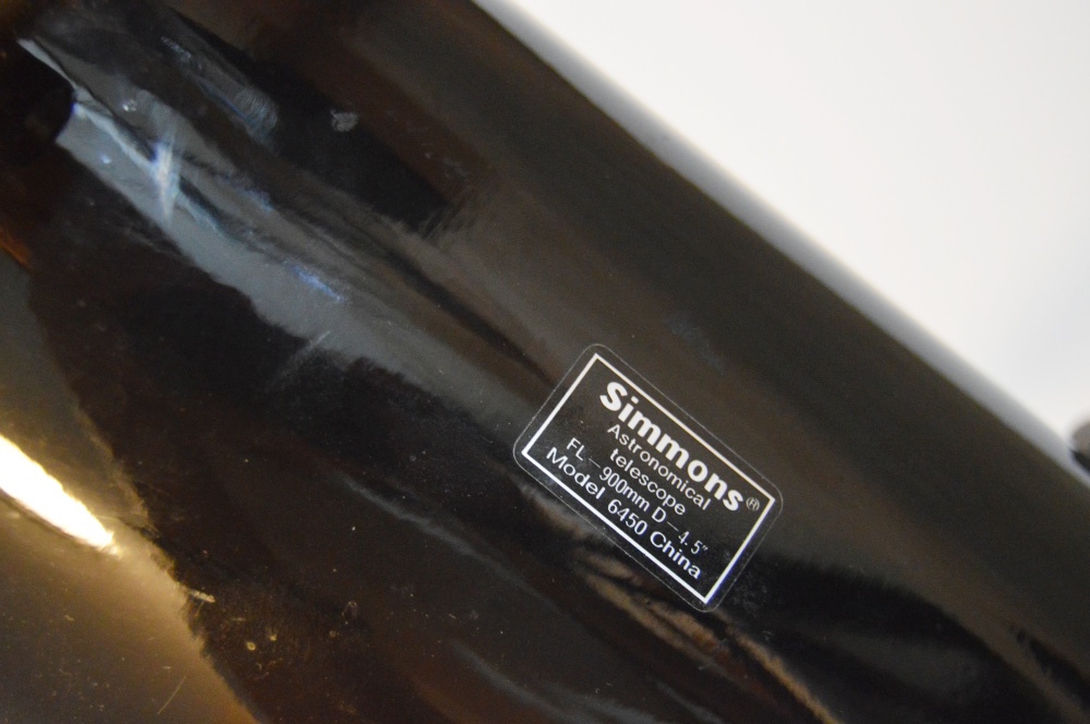 Simmons Astronomical Telescope