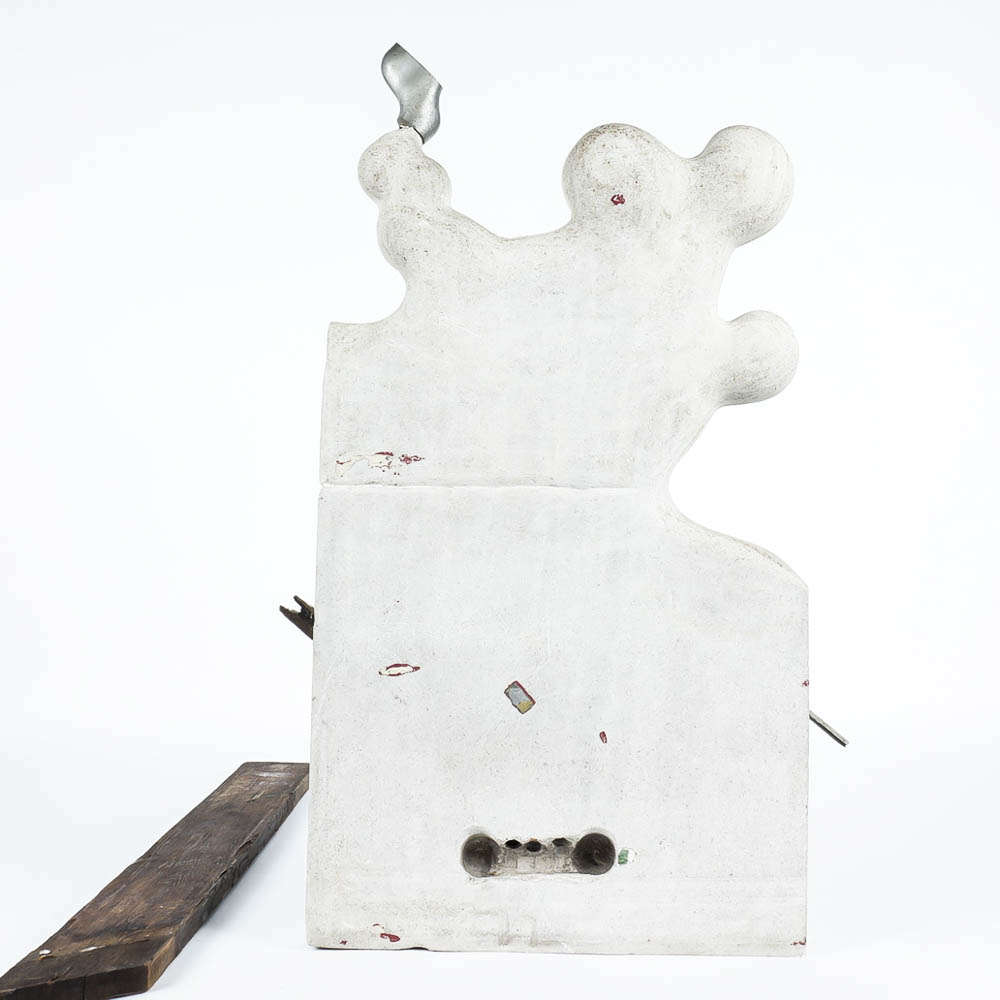 Modern Concrete and Wood Wall Décor