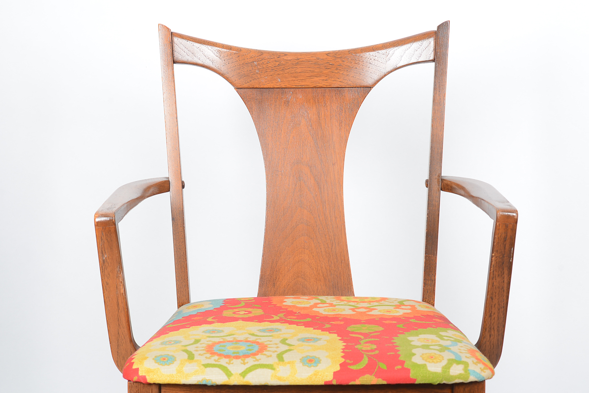 Mid Century Modern Walnut Dining Set