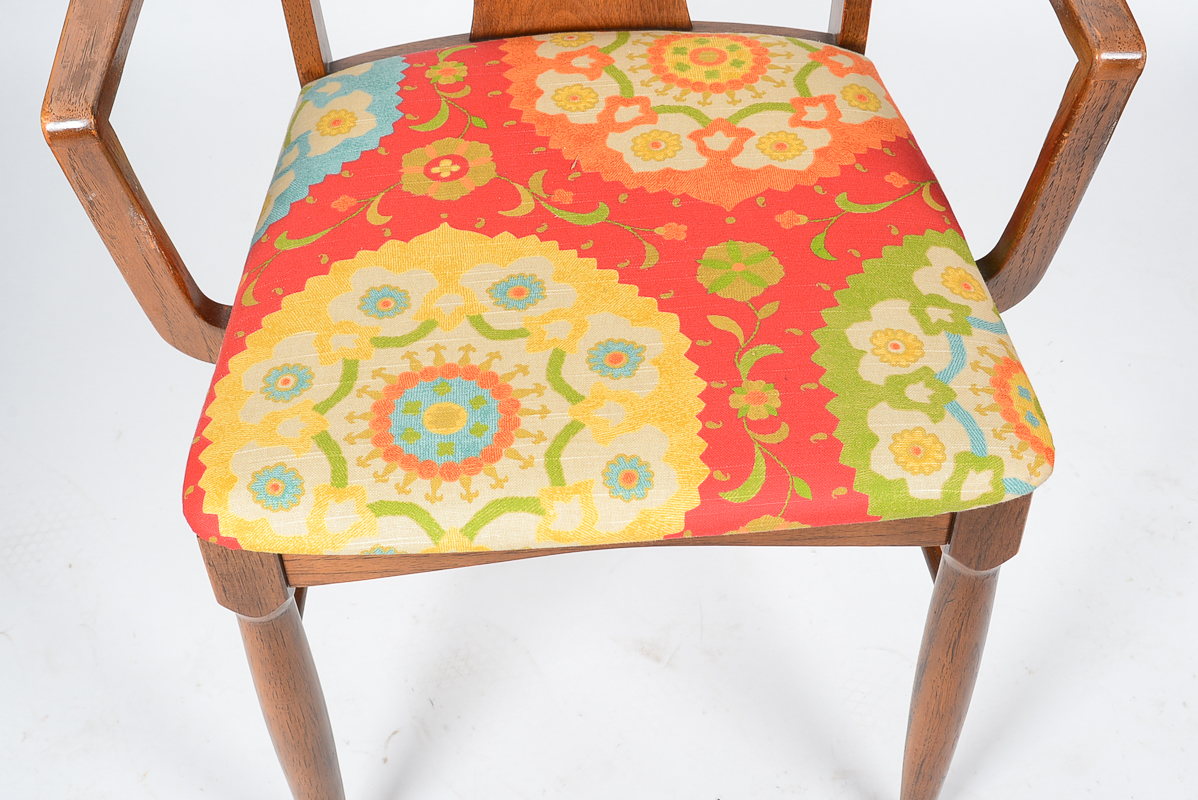 Mid Century Modern Walnut Dining Set