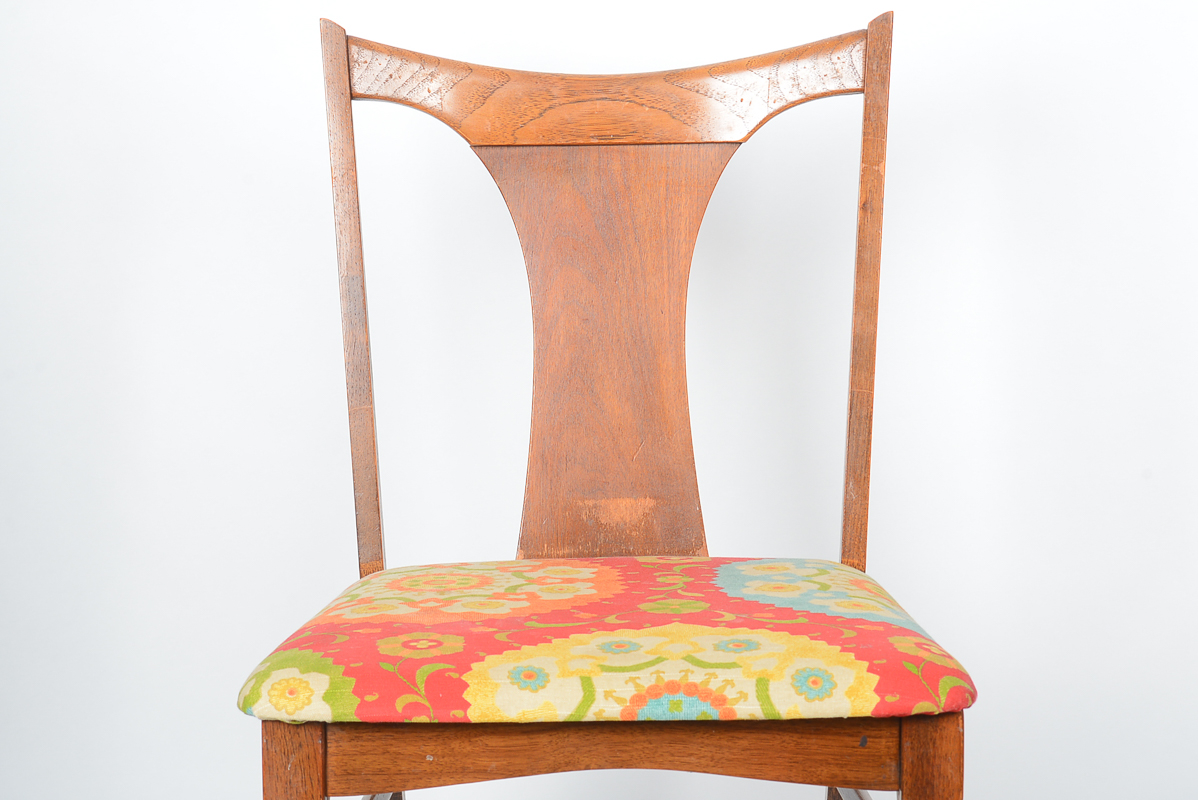 Mid Century Modern Walnut Dining Set