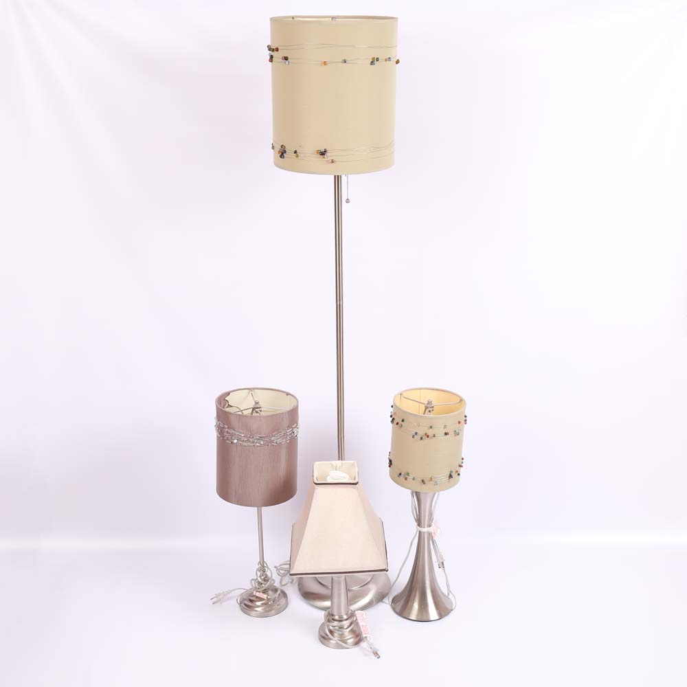 Collection of Contemporary Lamps With Shades