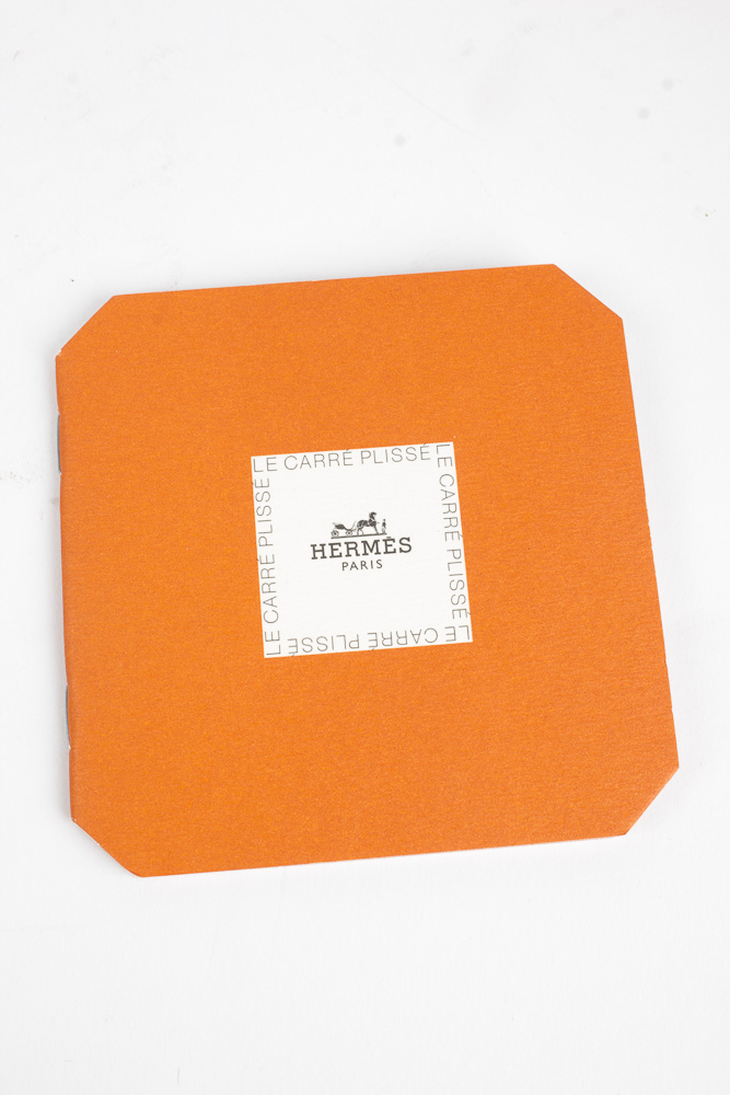 Hermes "Belles du Mexique" Virginie Jamin Designed Pleated Scarf