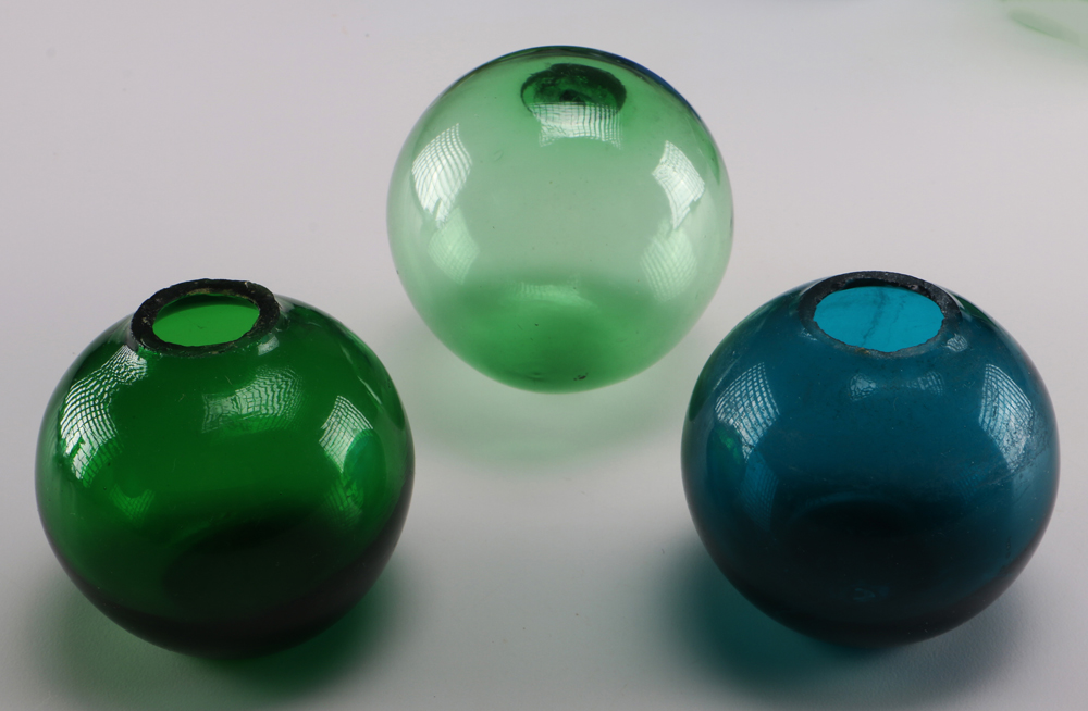 Collection Of Japanese Glass Fishing Floats