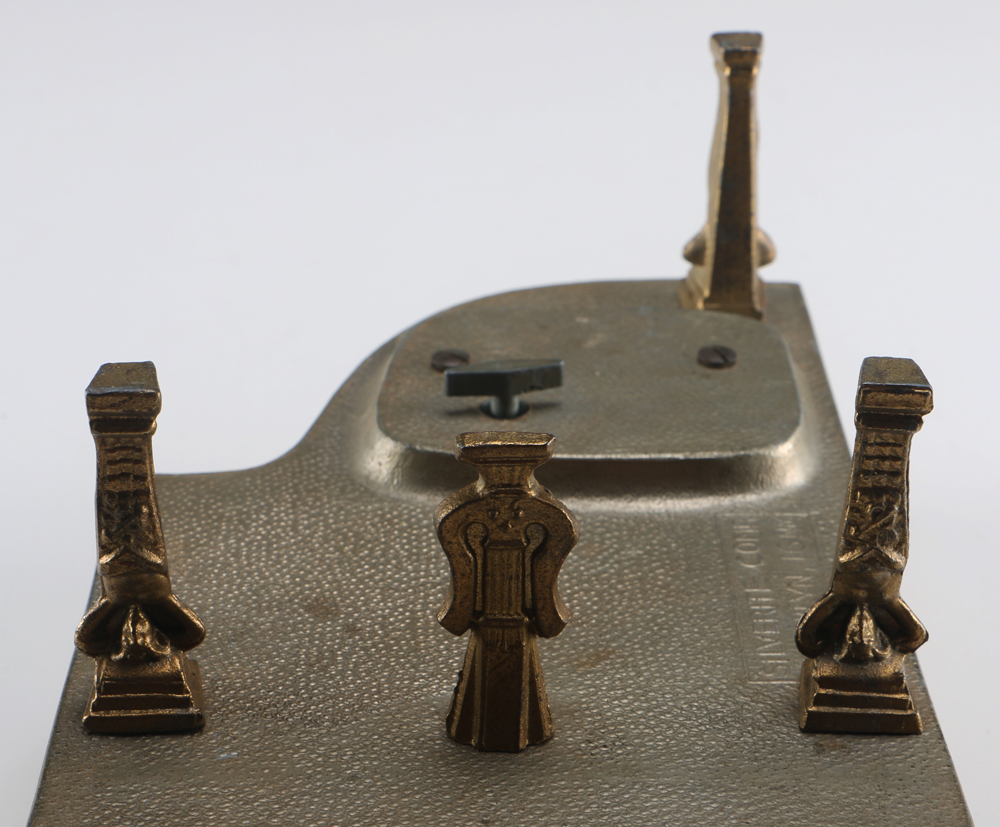 Piano Music Box With Bakelite Lid