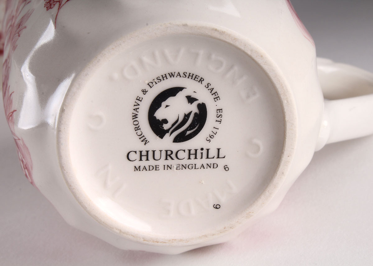 English Churchill "Toile" Dishware