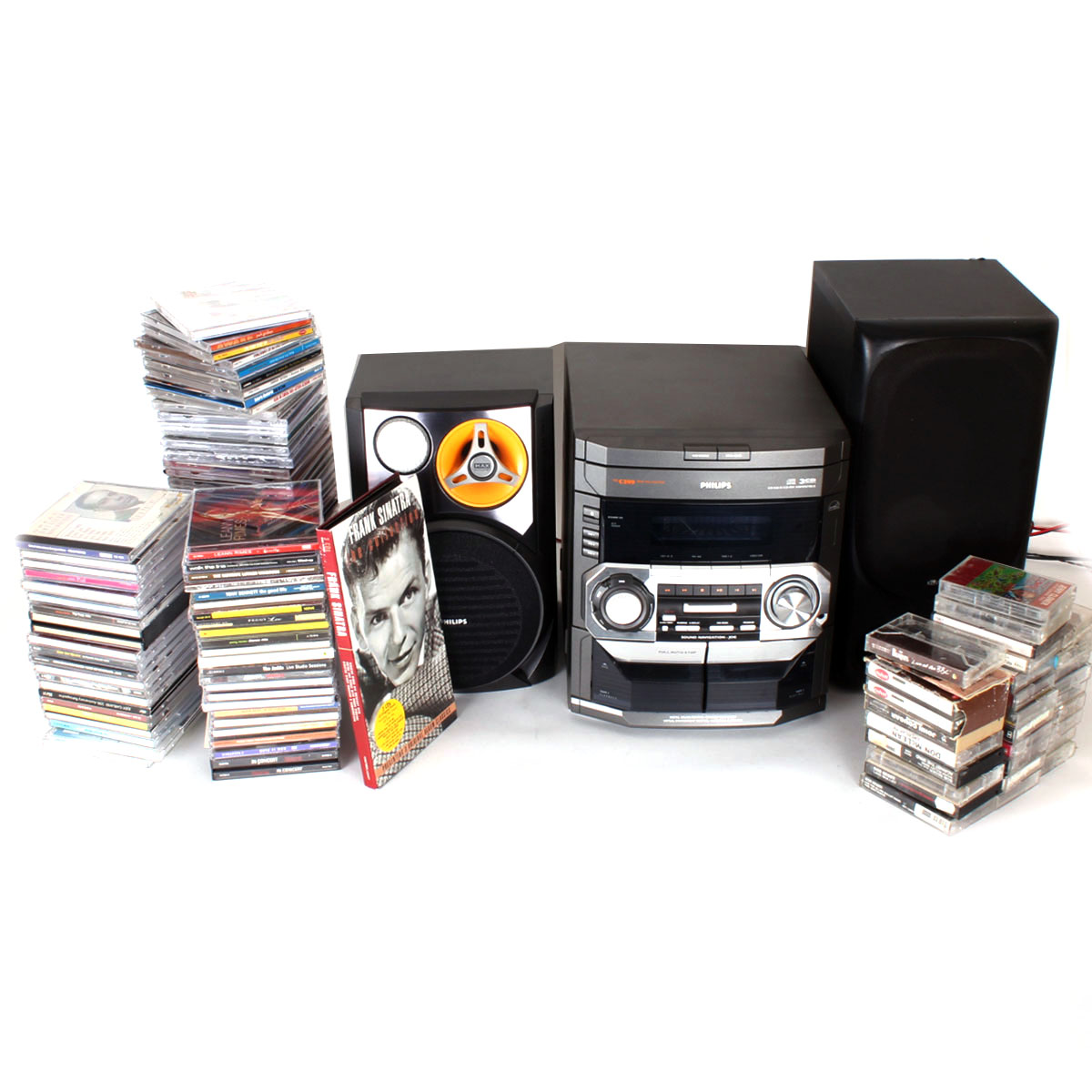 Philips FW-C399 Mini Hifi System With Speakers and More