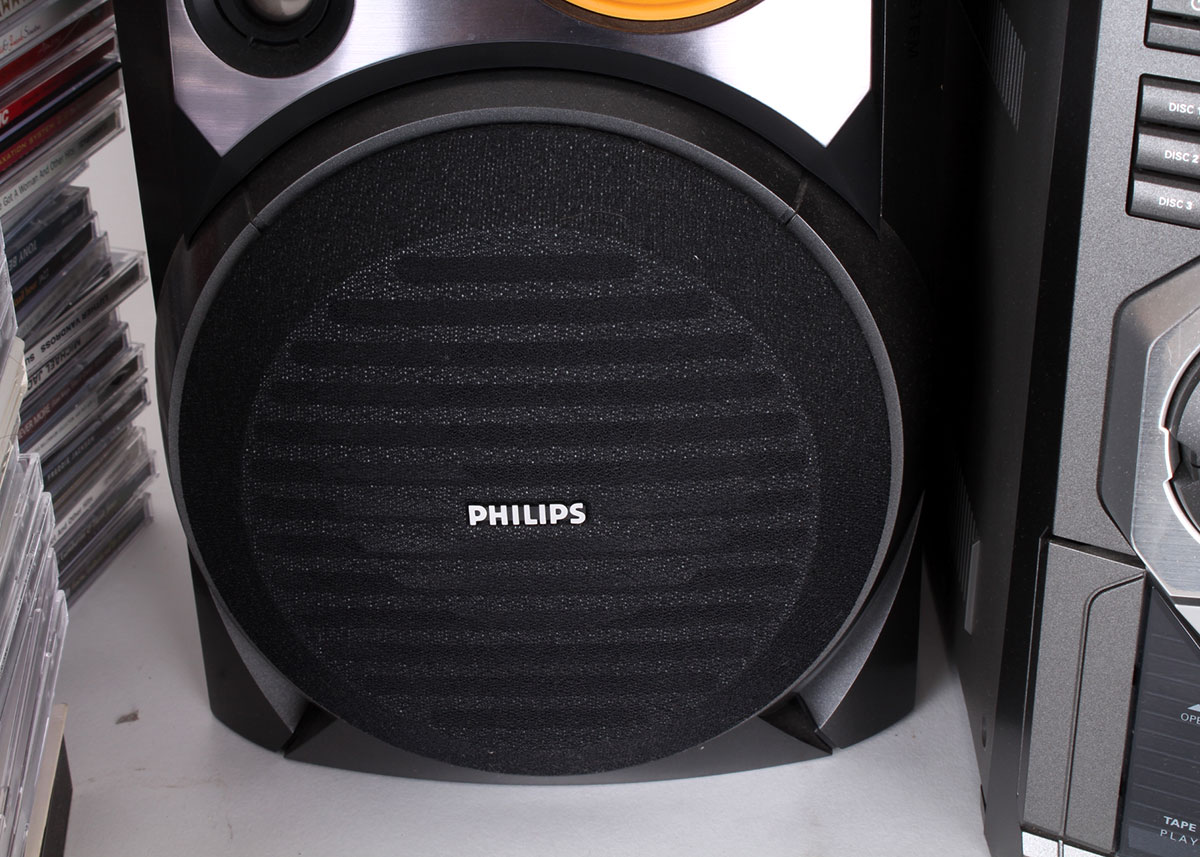 Philips FW-C399 Mini Hifi System With Speakers and More