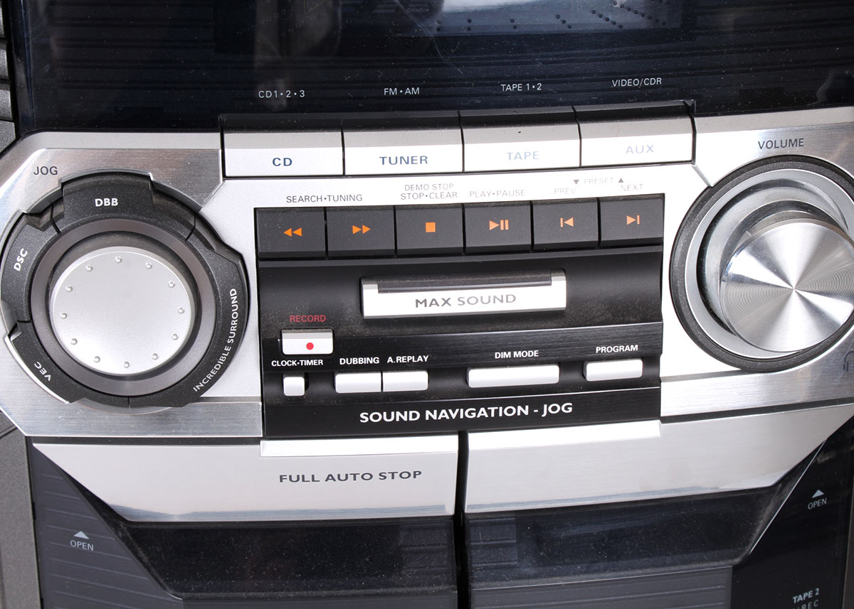 Philips FW-C399 Mini Hifi System With Speakers and More