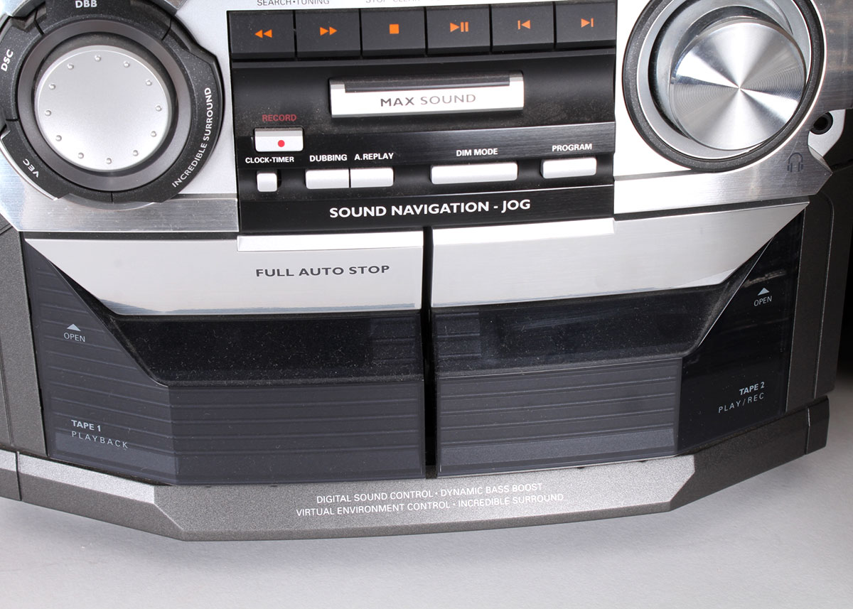 Philips FW-C399 Mini Hifi System With Speakers and More