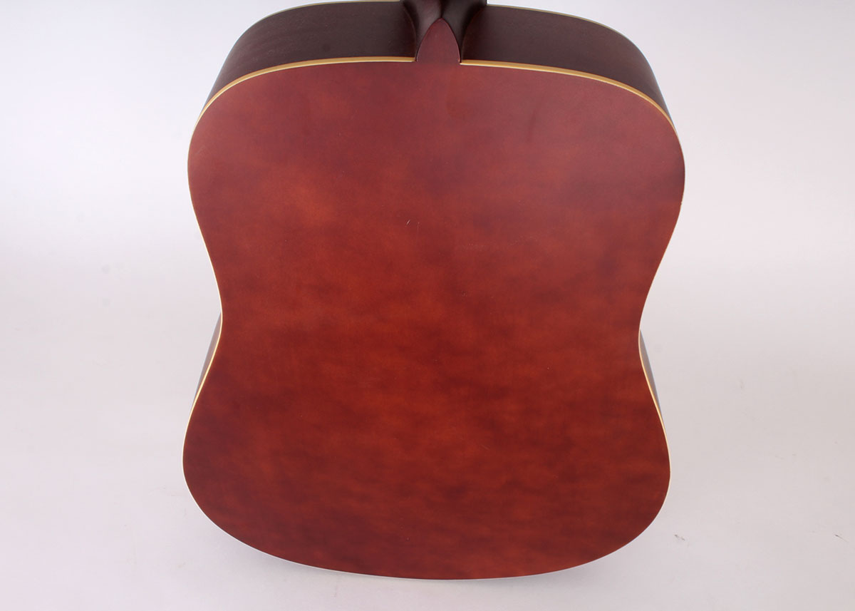 Dreadnought Style Acoustic Guitar With Dr. Pepper Logo