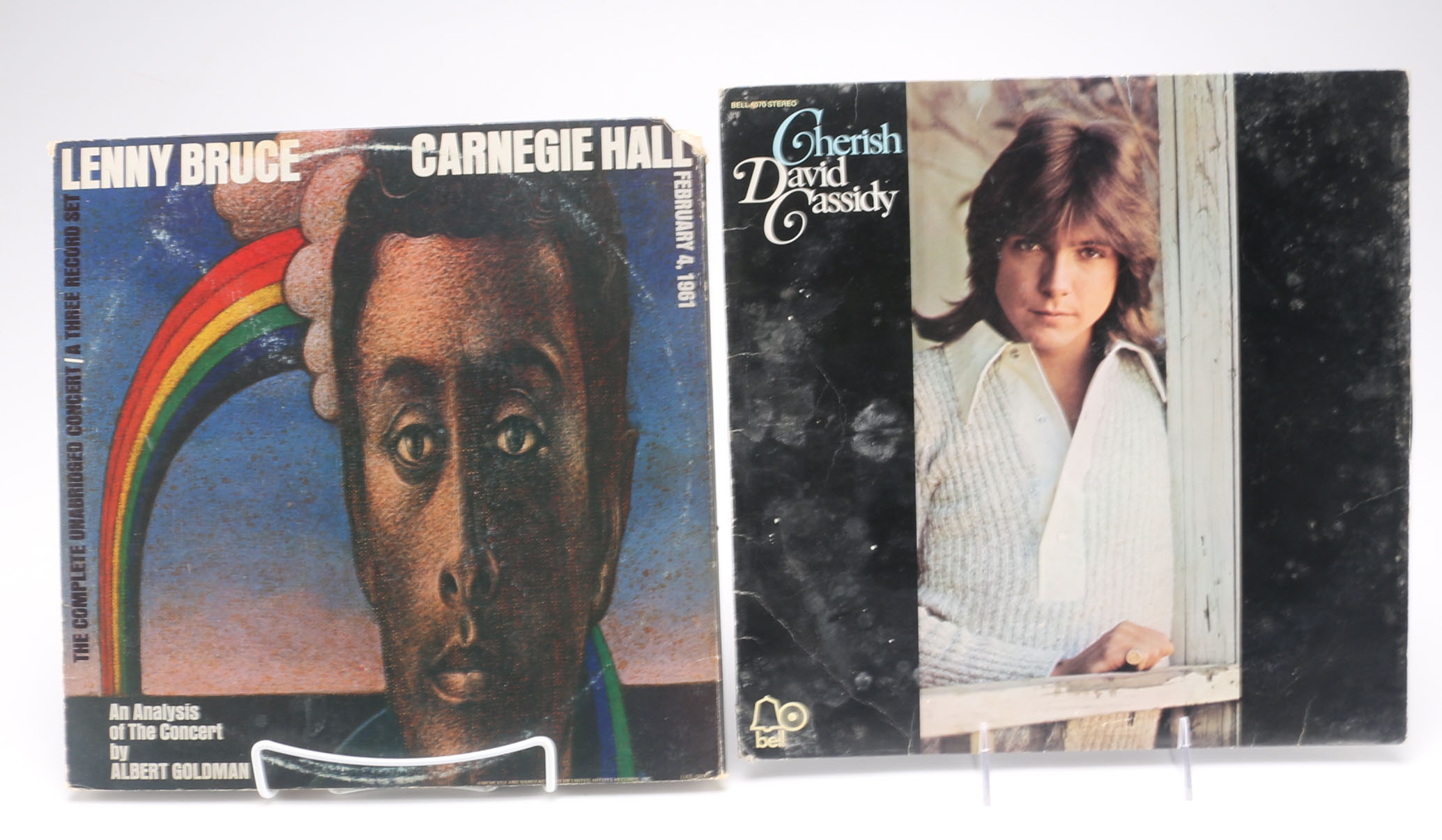 Five Lenny Bruce LPs With Other Rock, Pop and Vocalist Records