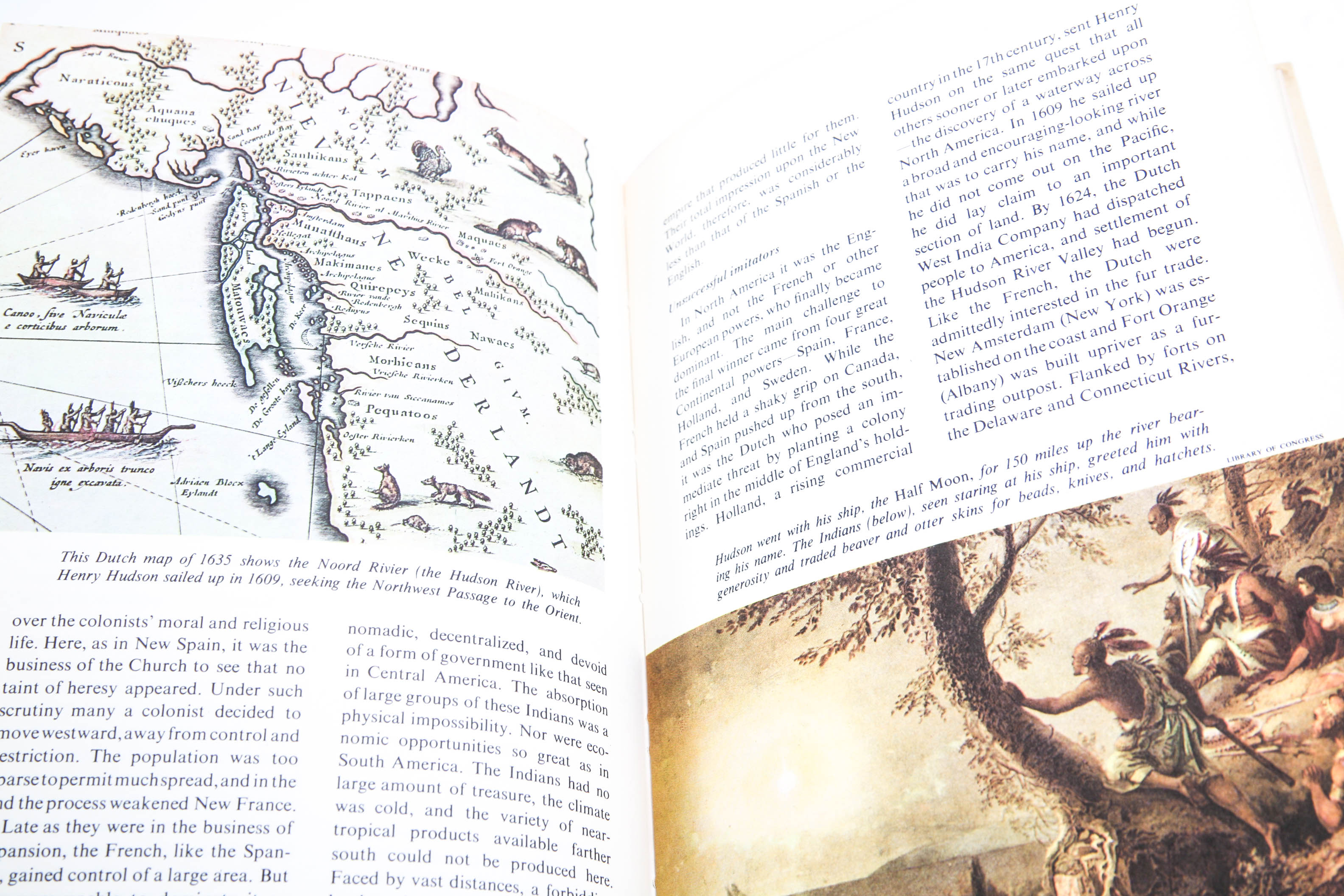 Volumes 1-8 of American Heritage from Dell Publishing