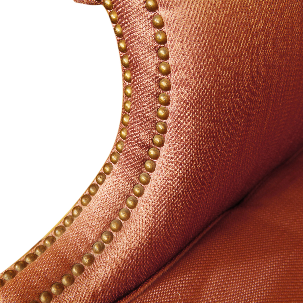 Vintage Down Filled Love Seat