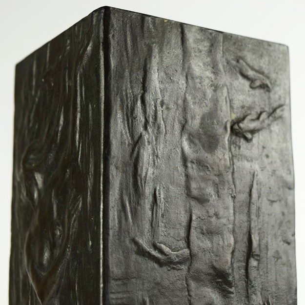 A Spectacular Kozaburo Takeishi (1879-1964) Bronze Mermaid Vase, Signed