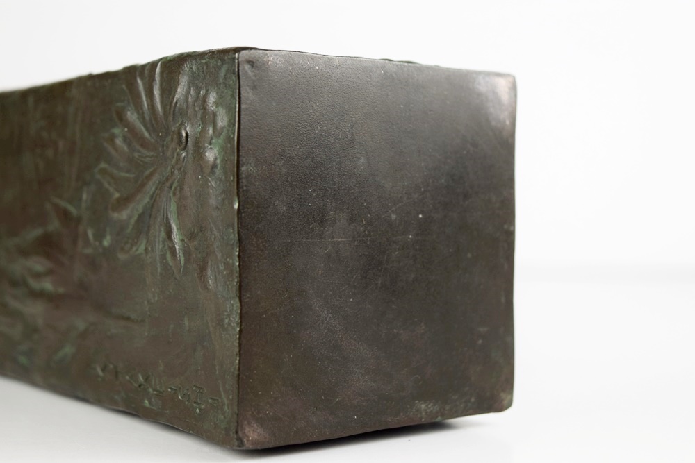 A Spectacular Kozaburo Takeishi (1879-1964) Bronze Mermaid Vase, Signed