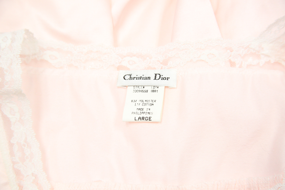 Women's Christian Dior Satin Nightgown