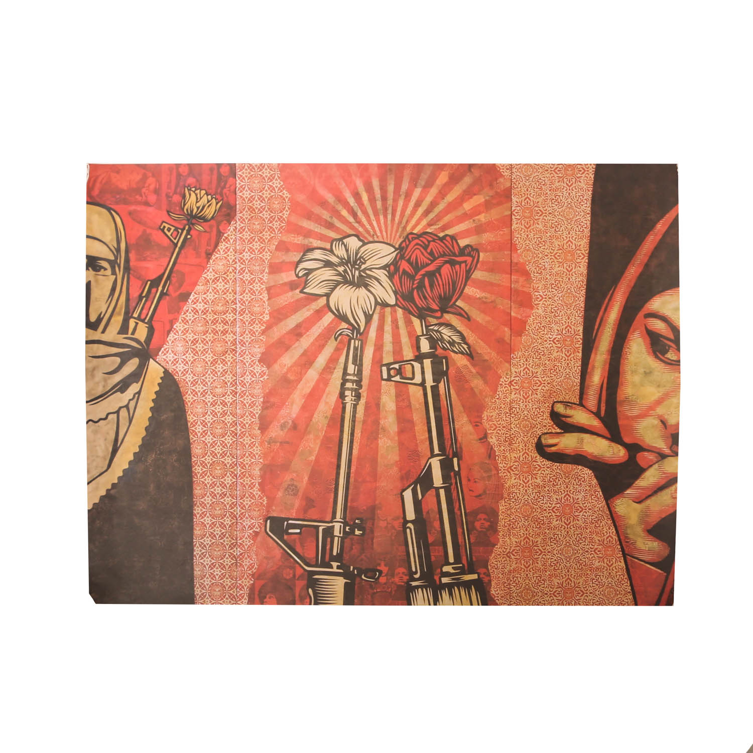 Shepard Fairey "Supply and Demand" Exhibition Poster