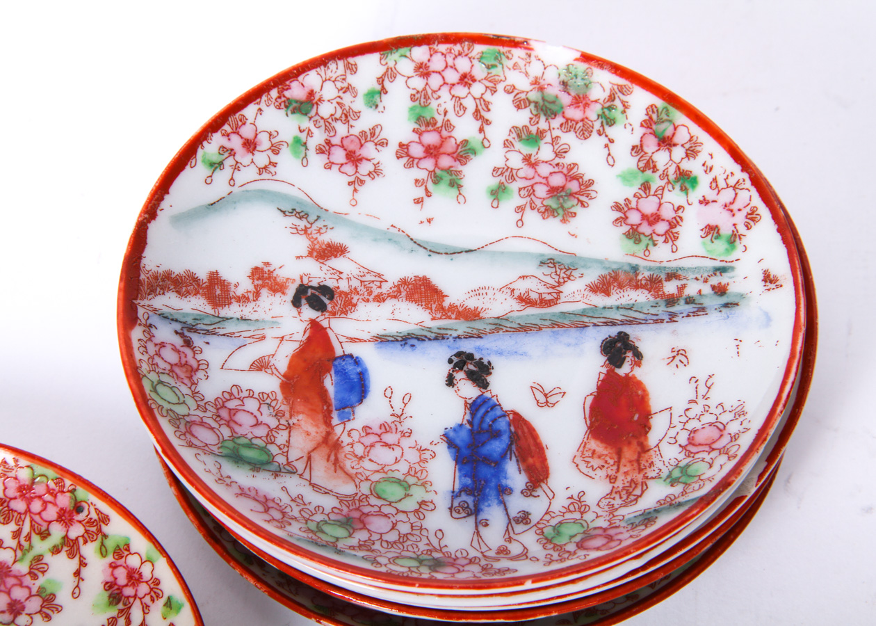 Hand Painted Japanese China