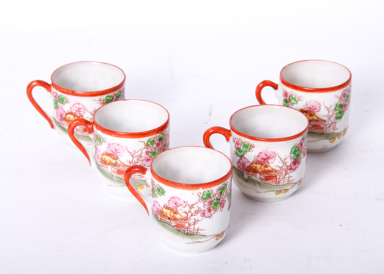 Hand Painted Japanese China