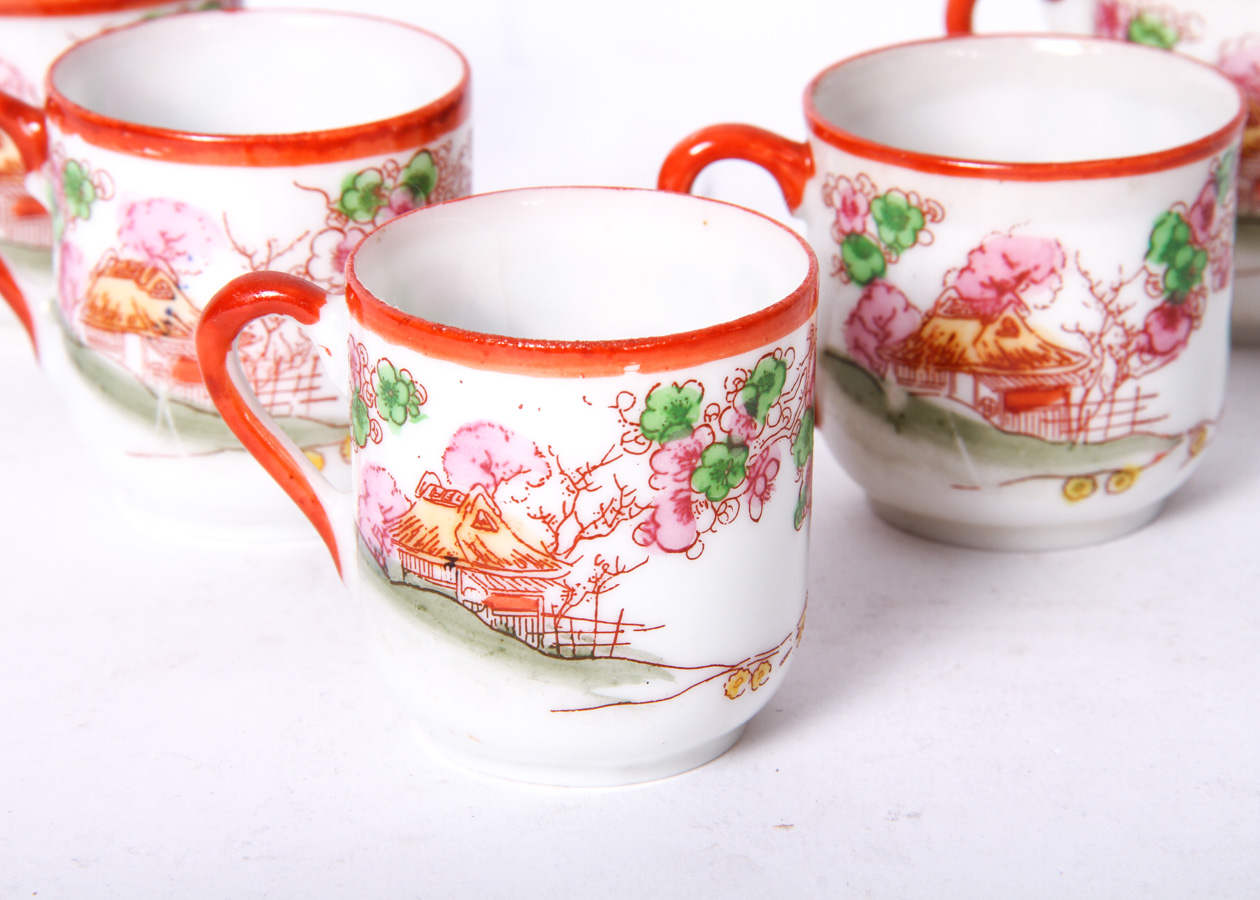 Hand Painted Japanese China