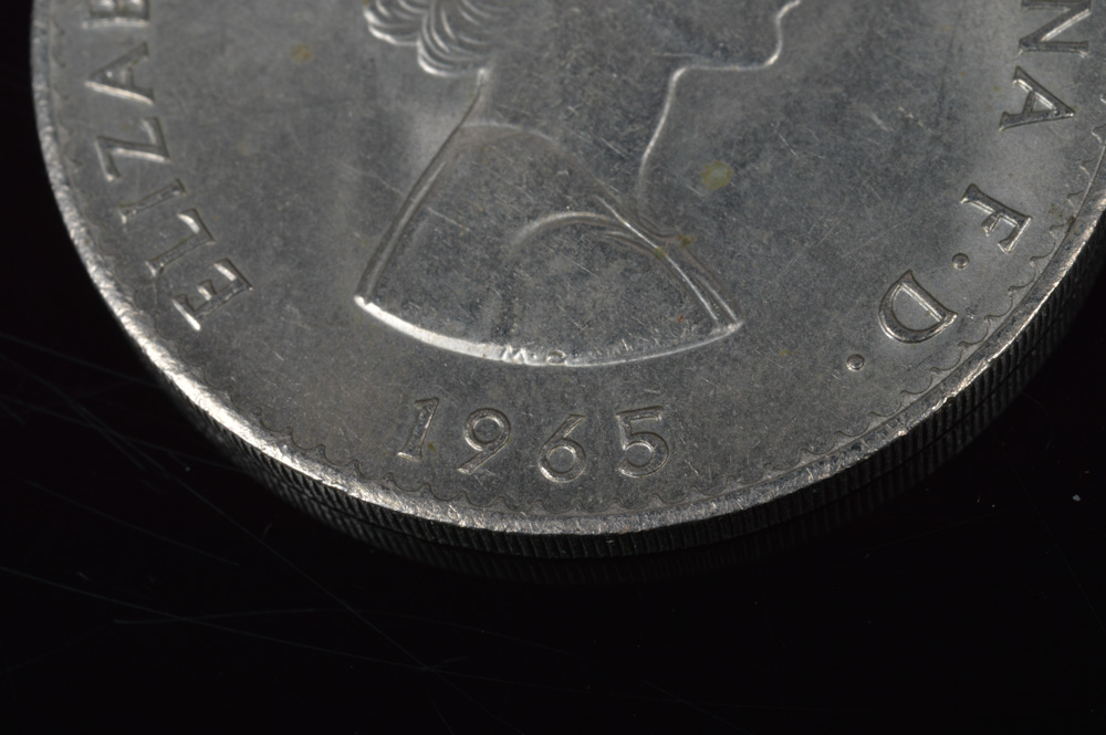 1965 Winston Churchill Commemorative Coin