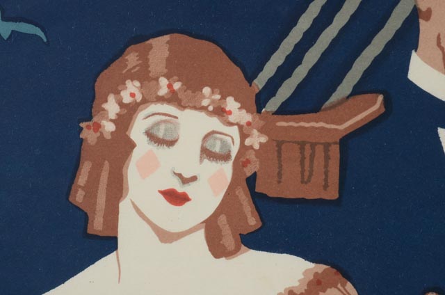 Gilbert & Sullivan 1878 Opera Poster "H.M.S. Pinafore" - WVXU