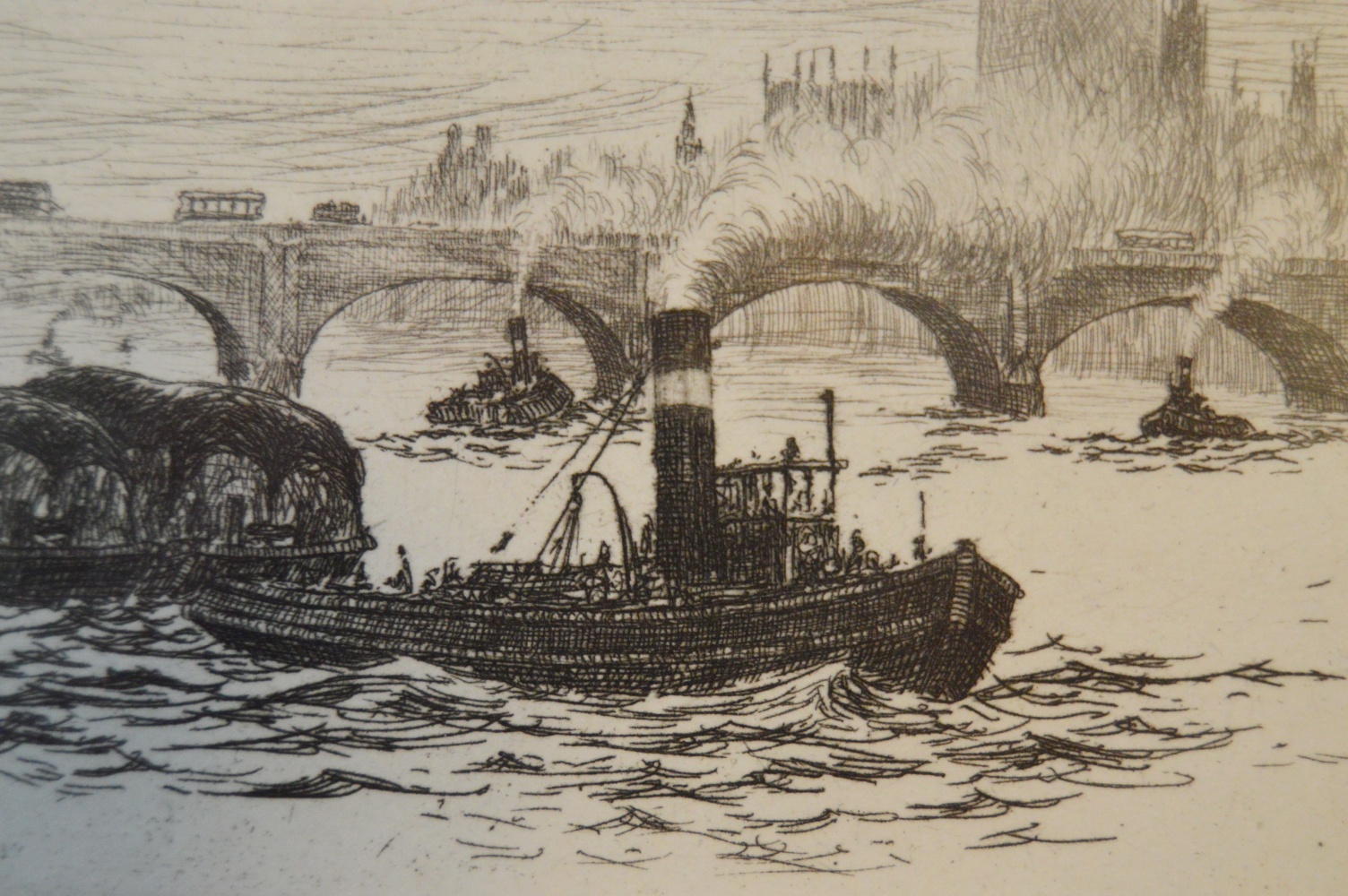 James Grant Etching Titled "London"